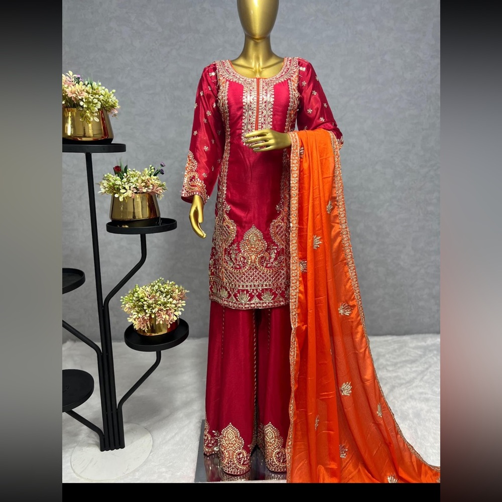 Sharara palazzo suit